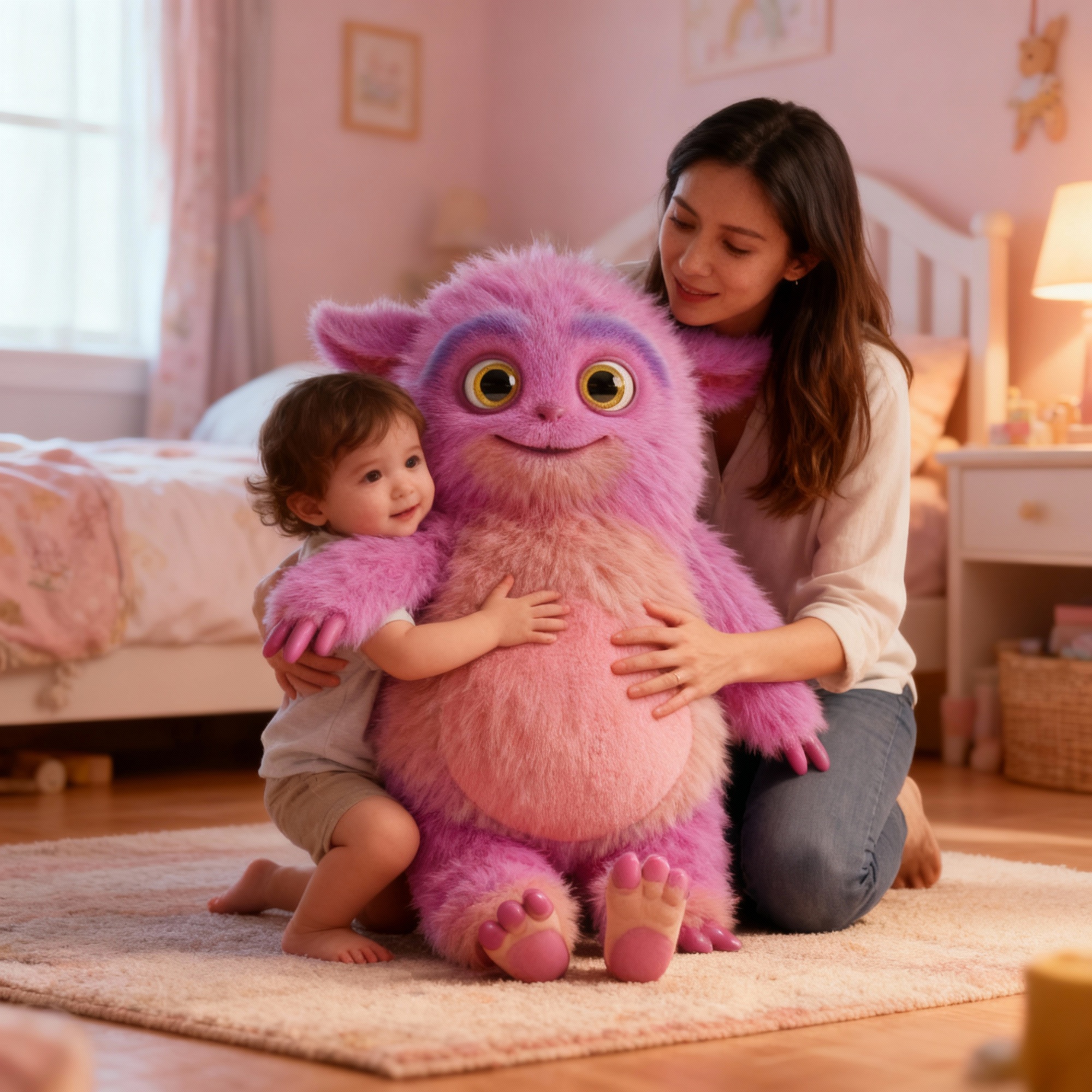 Reakcja dziecka na pozdrowienia od Dudu